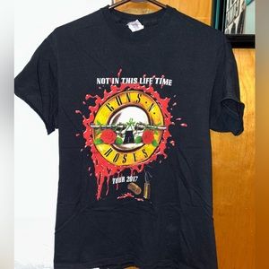 Guns N’ Roses “Not In This Life Time” 2017 Tour Merchandise T-Shirt